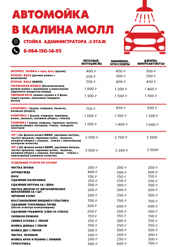 Подарочная карта калина молл